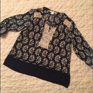 Girls’ Scooter Brown Dressy Top